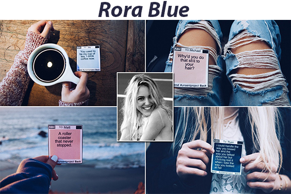 Rora Blue thoughts on unseen project